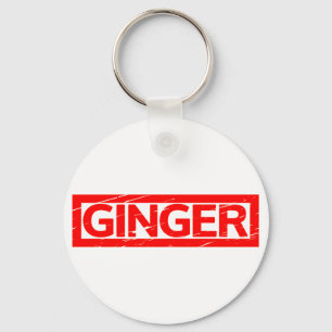 Ginger Briefmarke Schlüsselanhänger