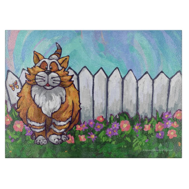 Ginger Cat Geschenke & Accessoires Schneidebrett (Vorderseite)