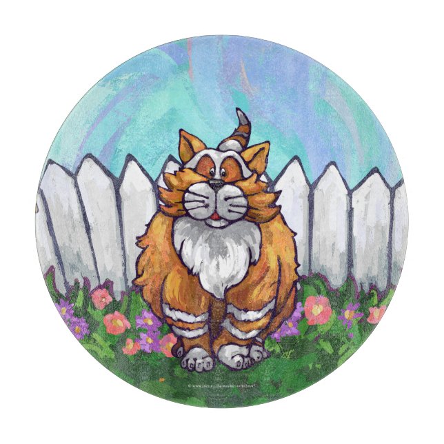 Ginger Cat Geschenke & Accessoires Schneidebrett (Vorderseite)