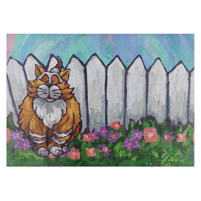 Ginger Cat Geschenke & Accessoires Schneidebrett (Vorderseite)
