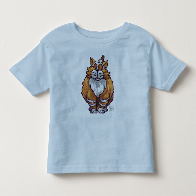 Ginger Cat T - Shirt (Vorderseite)