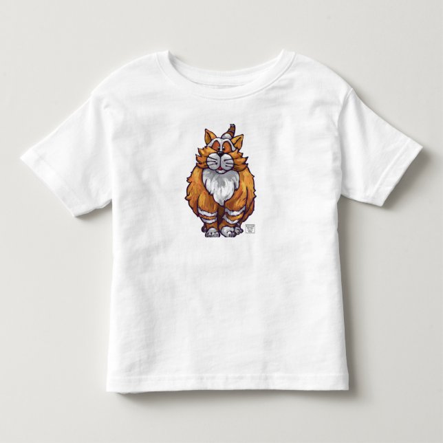 Ginger Cat T - Shirt (Vorderseite)