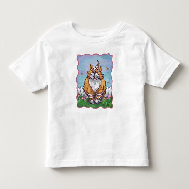 Ginger Cat T - Shirt (Vorderseite)