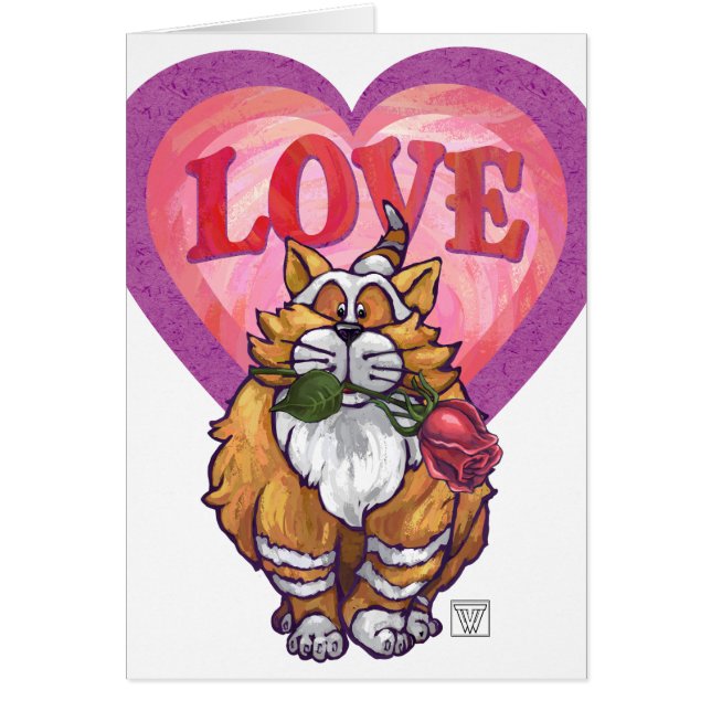 Ginger Cat Valentine's Day (Vorne)