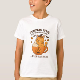 Ginger Cat Witch - Niedliches Halloween-Design mit T-Shirt
