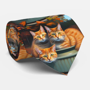 Ginger Cats Pot Pflanze, Neck Tie Krawatte