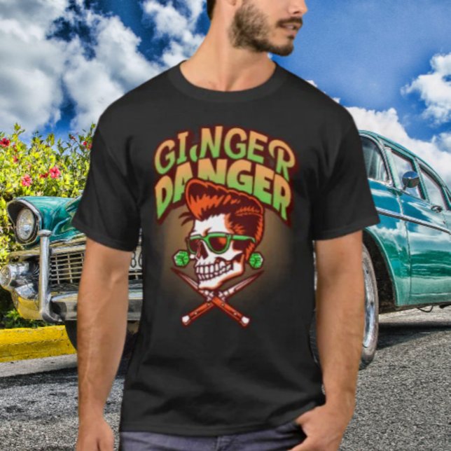 Ginger Danger Male T-Shirt (Von Creator hochgeladen)