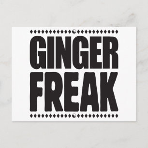 Ginger Freak Postkarte