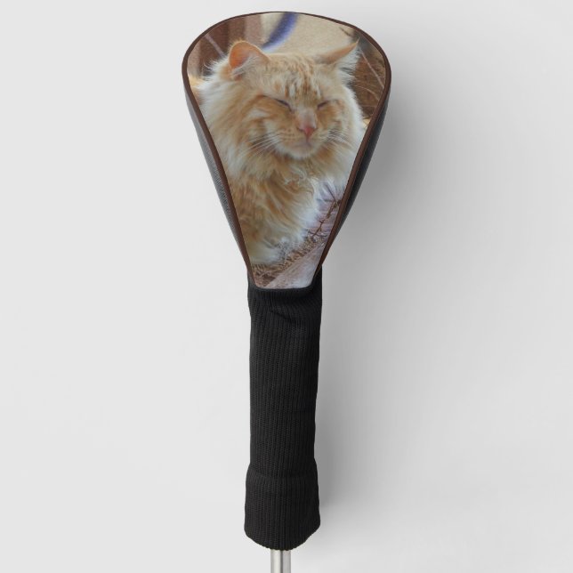 Ginger George Golf Headcover (Vorderseite)