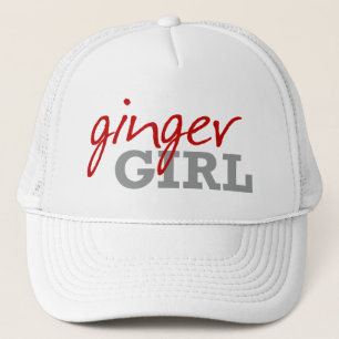 Ginger Girl Redhead Freckles Truckerkappe