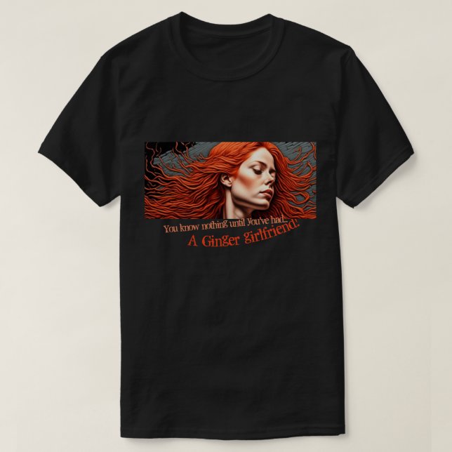 Ginger Girlfriend T-Shirt (Design vorne)