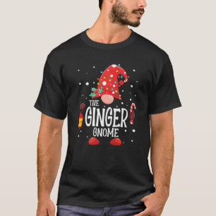 Ginger Gnome Matching Family Weihnachtsgenom P T-Shirt