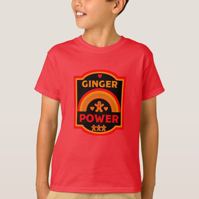 Ginger Hair Pride T-Shirt (Vorderseite)