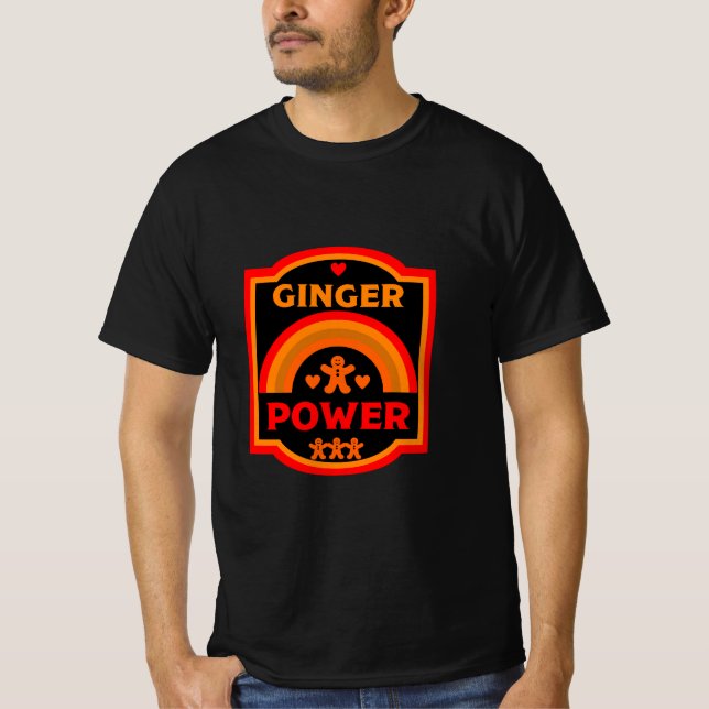 Ginger Hair Pride T-Shirt (Vorderseite)