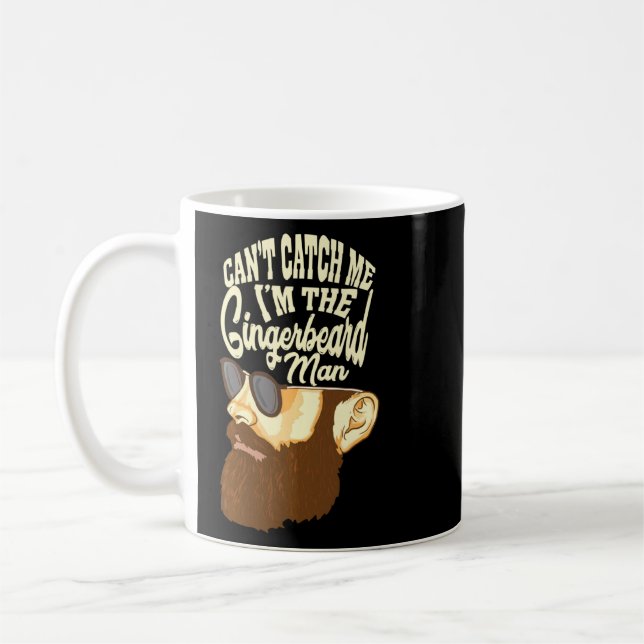 Ginger Hair Red Head Ginger Funny Ginger Beard Man Kaffeetasse (Links)