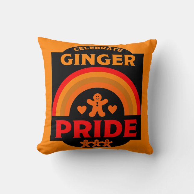 Ginger Haired Pride Kissen (Vorderseite)