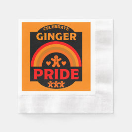 Ginger Haired Pride Serviette