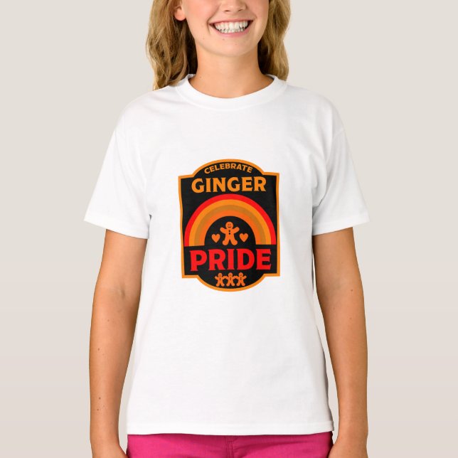 Ginger Haired Pride T-Shirt (Vorderseite)