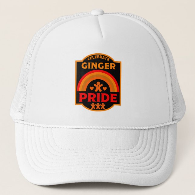 Ginger Haired Pride Truckerkappe (Vorderseite)