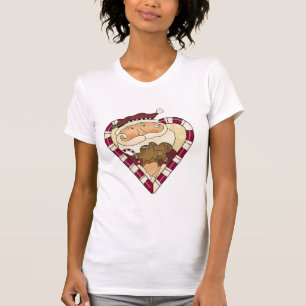 Ginger Heart Santa T - Shirt und Geschenke