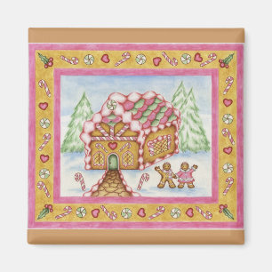 ginger_house_3d magnet