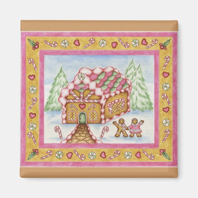ginger_house_3d zugeschnitten magnet (Vorne)