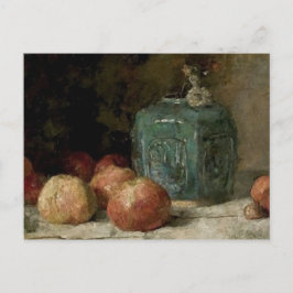 Ginger Jar & Apples, Vincent van Gogh Fine Art Postkarte