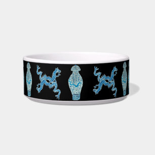 Ginger Jar Blue Chinese Dragon CC Hund Napf