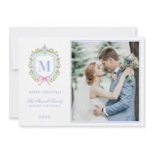 Ginger Jar & Christmas Berries Wappen Monogram