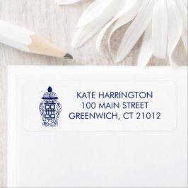 Ginger Jar Return Address Label