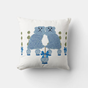 Ginger Jars Staffordshire Hunde Topiary Kissen