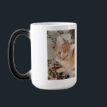 Ginger kitten photo, best therapist, verwandlungstasse<br><div class="desc">The best therapy you can choose is a kitten. Make a keepsake with his photo and take your mug coffee everywhere</div>