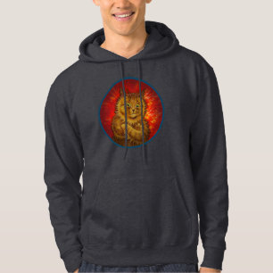 GINGER KITTY CAT BUDDDY HOODIE