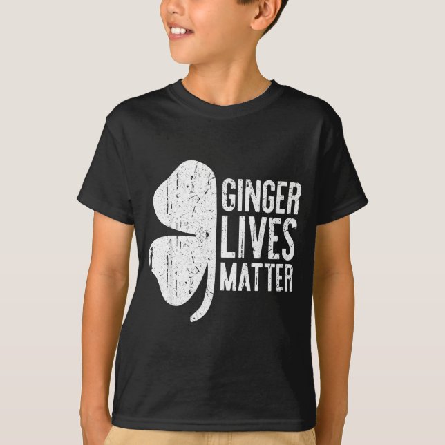 Ginger Lives Shirt Irish Men Women St Patricks Day (Vorderseite)