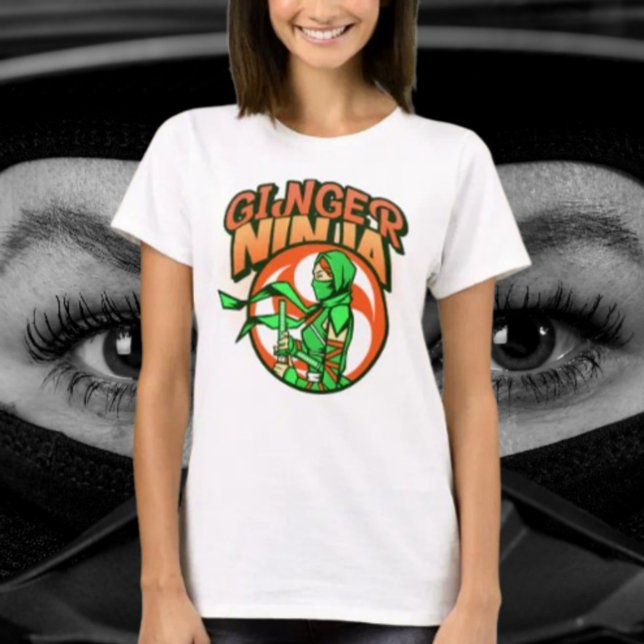Ginger Ninja Female T-Shirt (Von Creator hochgeladen)