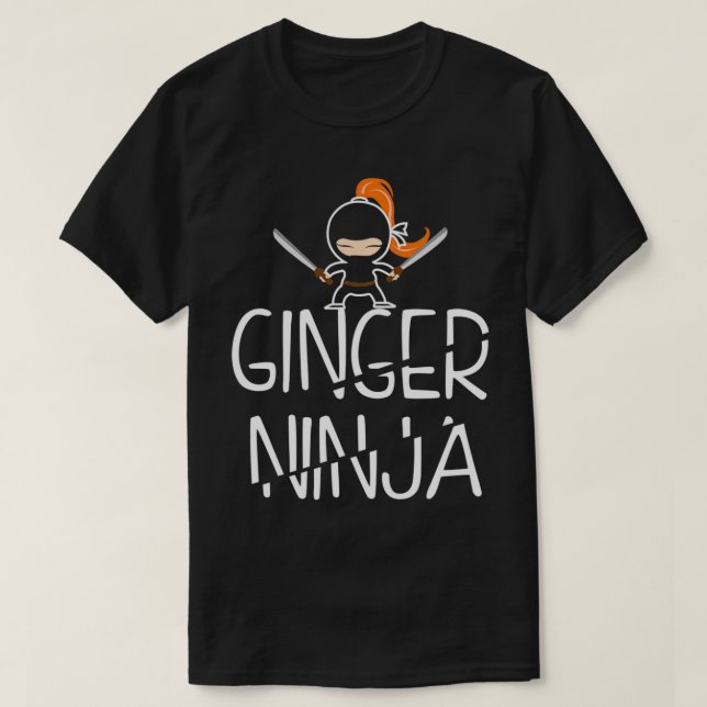 Ginger Ninja Funny Redhead Pullover (Design vorne)