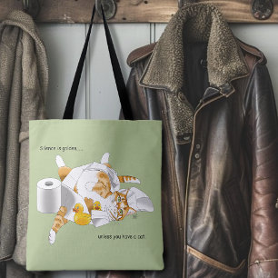 Ginger Orange Cat Funny Toilet Paper
