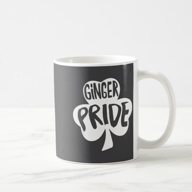 Ginger Pride Funny St Patricks Day Shirt Irish  Kaffeetasse (Rechts)