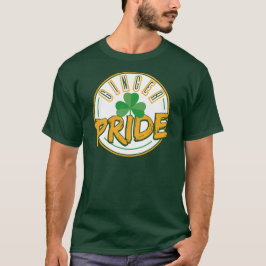 Ginger Pride St Patrick's Day Clover Leaf Kleeblat T-Shirt