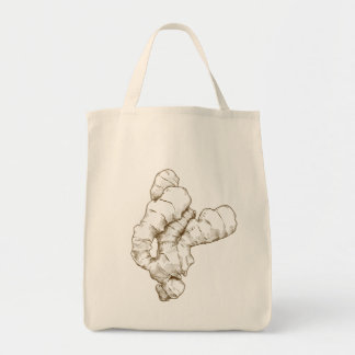 Ginger Roots Leinwand Tasche