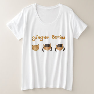 Ginger Series Große Größe T-Shirt