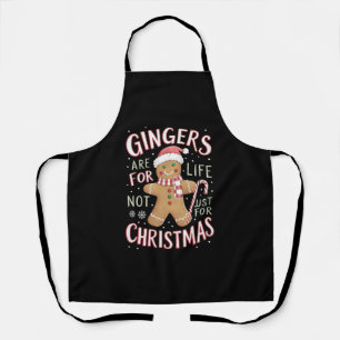 Ginger sind nicht nur für Weihnachtslustige fürs L Schürze
