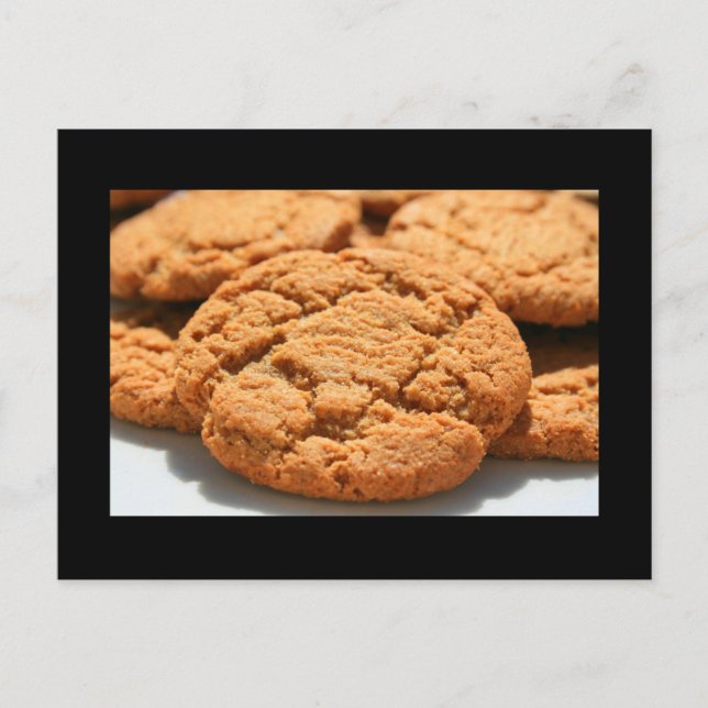 Ginger Snap Cookies Postkarte (Vorderseite)