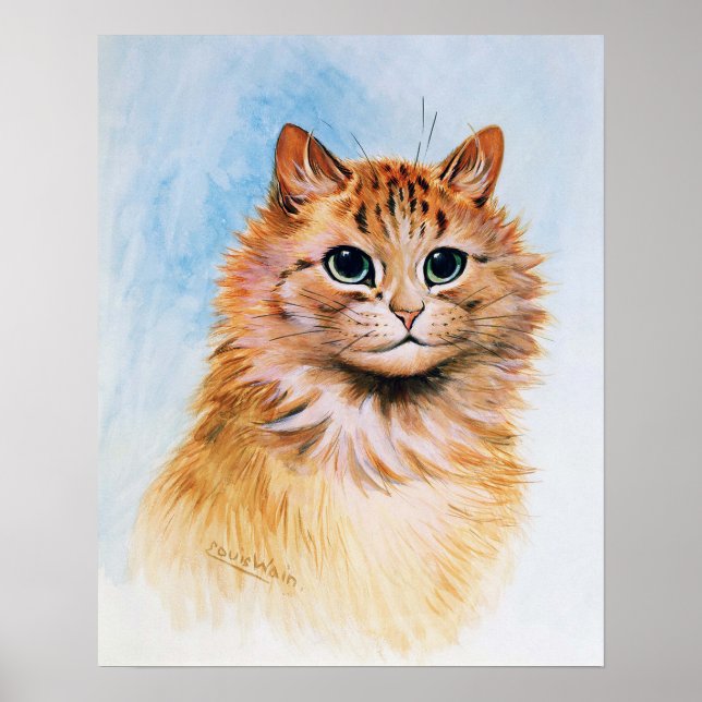 Ginger Tom, Louis Wain Poster (Vorne)