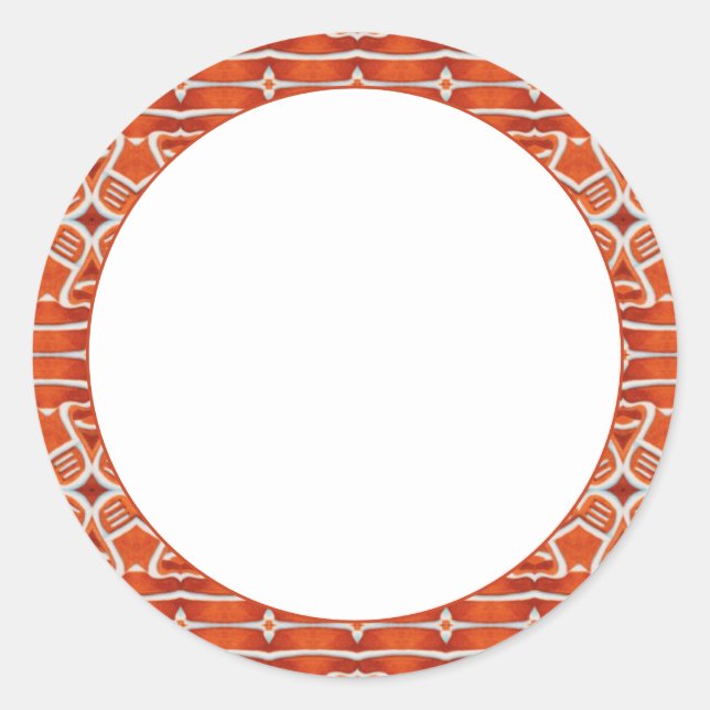 GINGERBREAD 1,5" Rundmatte-Aufkleber Runder Aufkleber (Vorderseite)