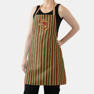 Gingerbread All-over-Print-Schürze Schürze