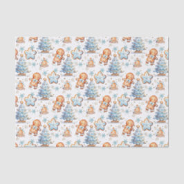 Gingerbread Baby Gingerbread Weihnachtsbaum Seidenpapier