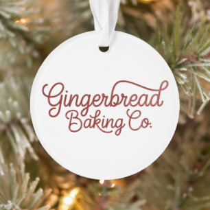 Gingerbread Baking Co Weihnachten  Ornament