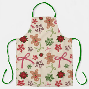 Gingerbread Bliss All-over Print-Schürze Schürze