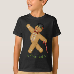 Gingerbread Boy - Anpassen T-Shirt